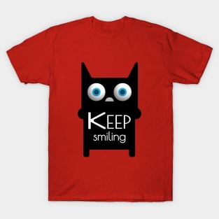 keep smiling cat T-Shirt